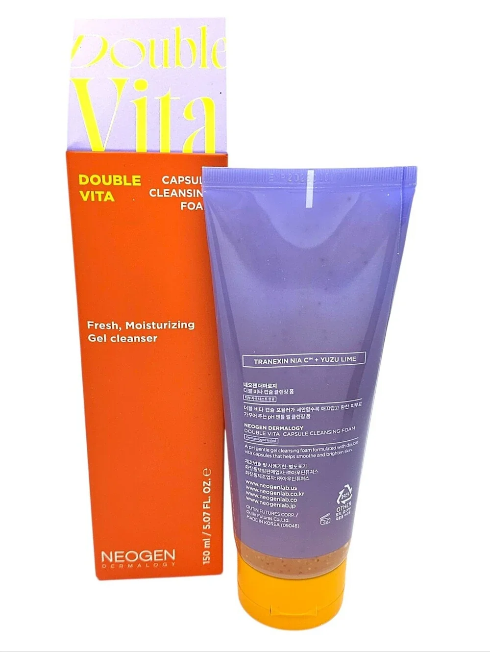 NEOGEN Double Vita Capsule Cleansing Foam 5.07 oz New in Box